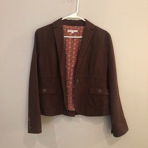 Brown CAbi Canvas Jacket